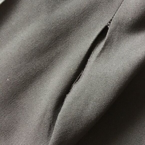 Jil SANDER High Waist Side Zip Trouser Pant Black 6 - Picture 8 of 13